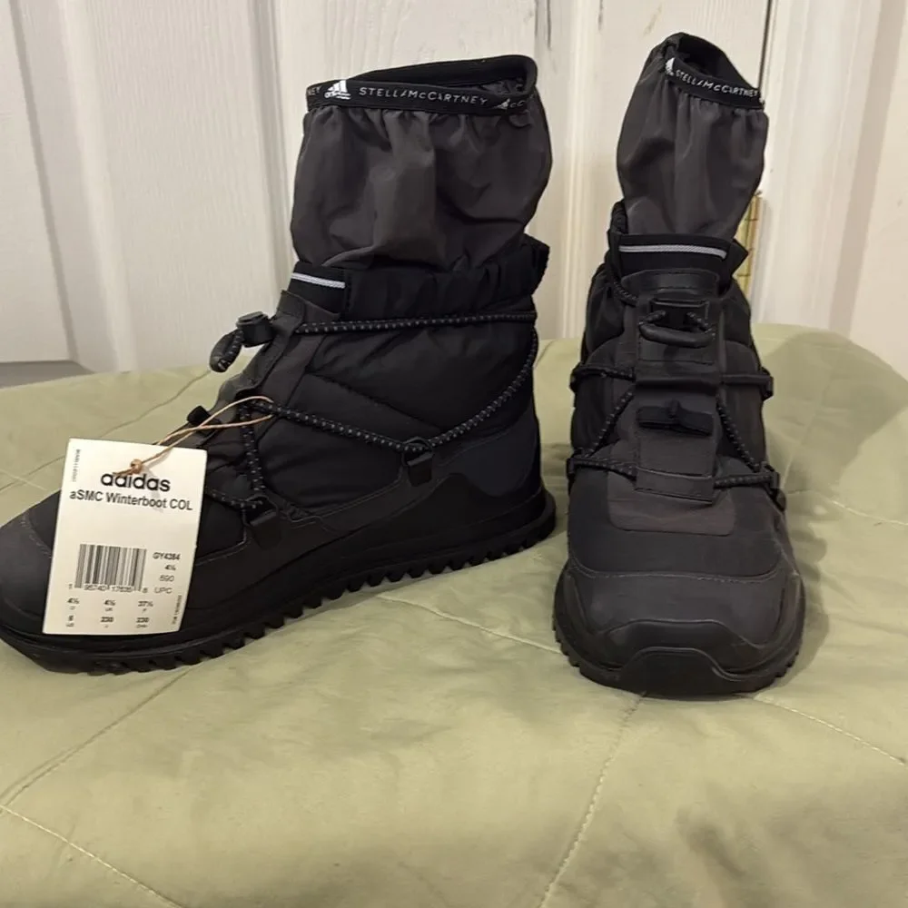 adidas BY STELLA MCCARTNEY COLD. RDY WINTER STIVALETTO BOOTS Womens 6 US